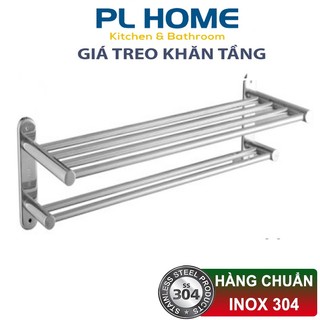 Kệ để đồ, giá treo khăn, quần áo phòng tắm inox sus 304 – thanh vắt khăn đa năng, tiện dụng