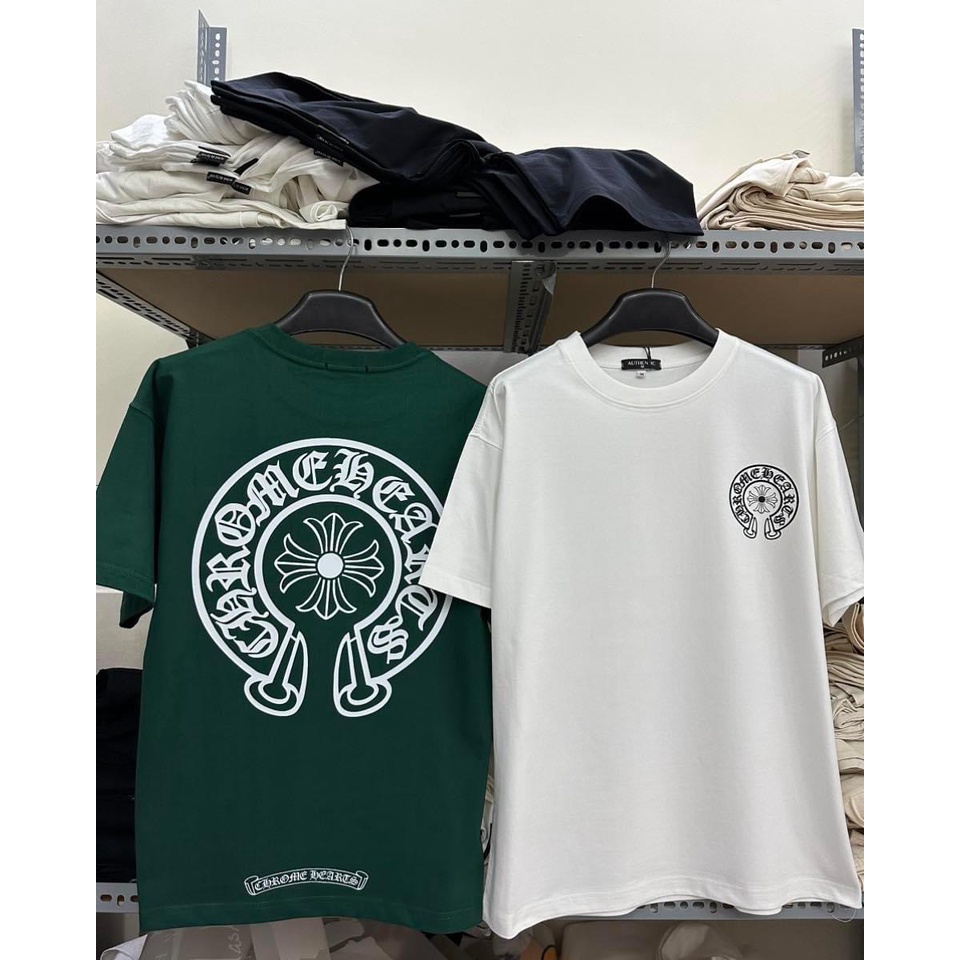 Áo thun chrome hearts, áo phông nam nữ chất cotton 100% cao cấp Boss