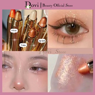  Nhũ Mắt Dạng Bút Kẻ Phấn Mắt 2 Đầu MYHO - 6 Màu - Đa Năng Tiện Lợi 