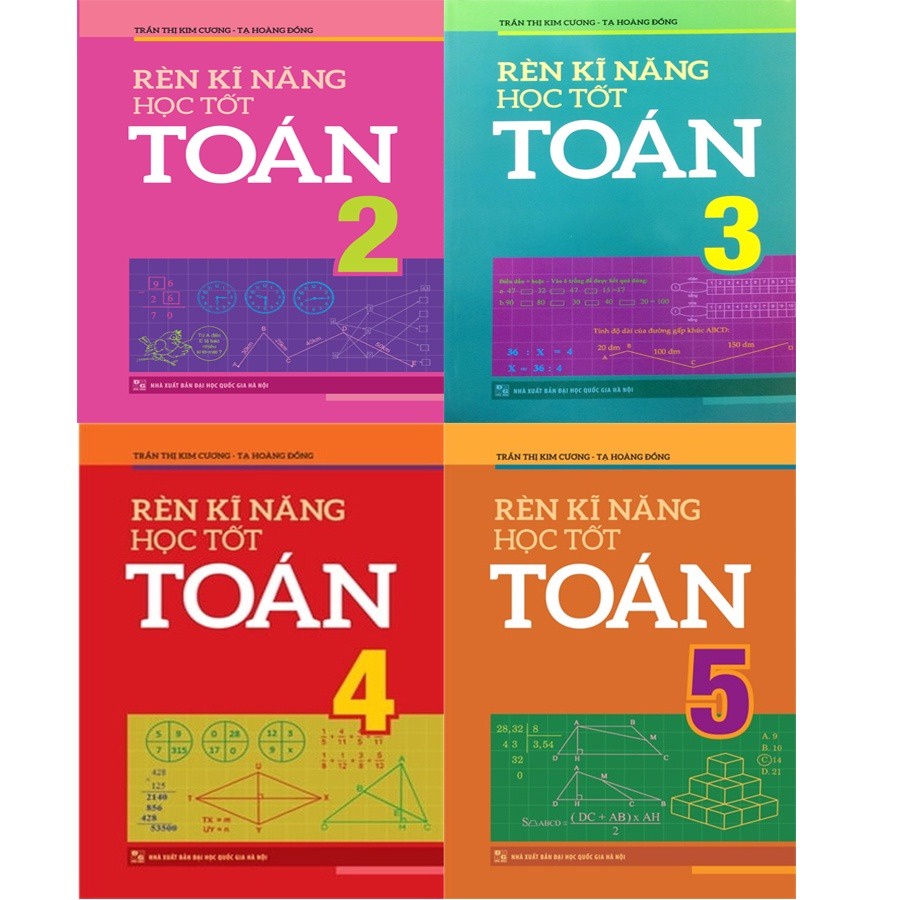 Sách: Rèn Kĩ Năng Học Tốt Toán -Tái Bản (Lẻ - Tùy Chọn)