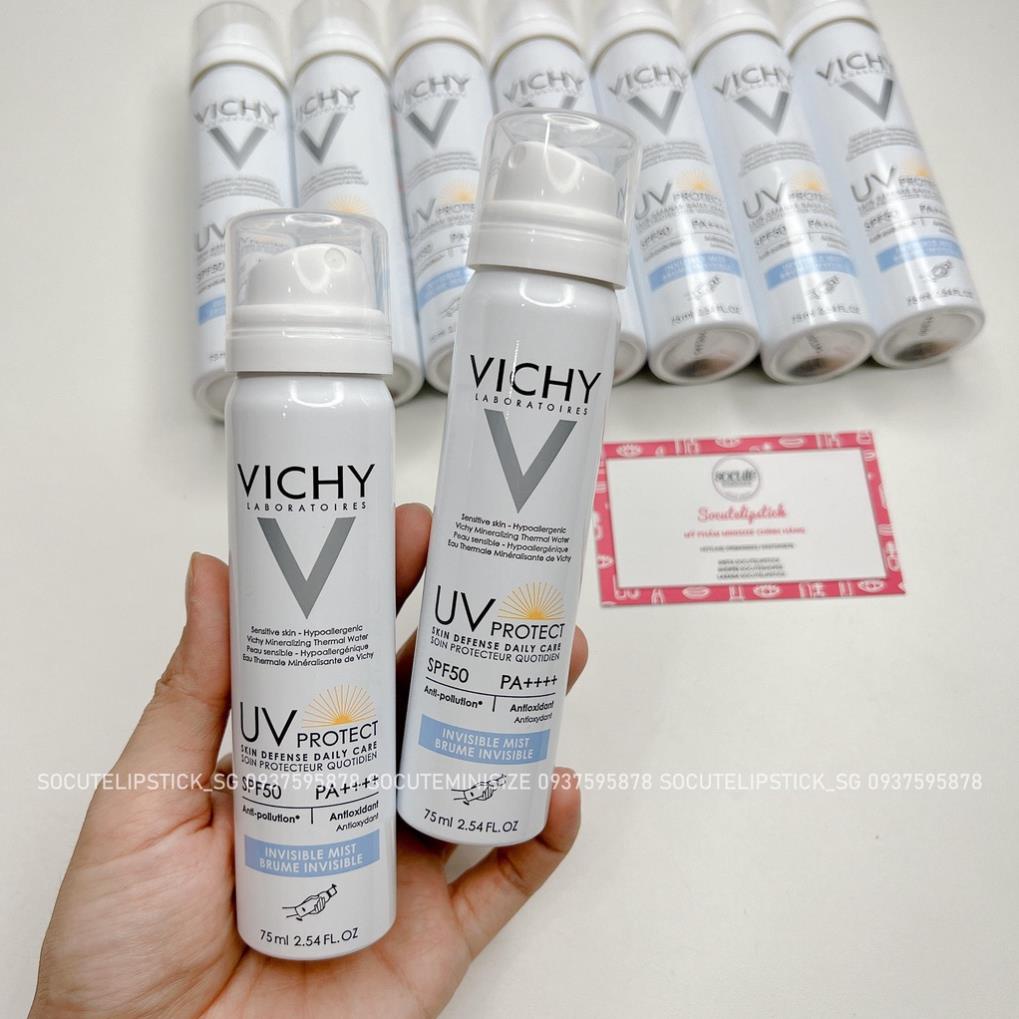 Kem Chống Nắng Vichy Dạng Xịt Dành Cho Mọi Loại Da 75ML