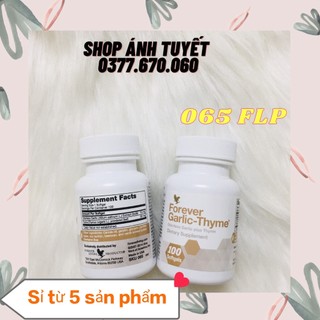 [CHÍNH HÃNG] Viên Tỏi Forever Garlic Thyme #065Flp. 100viên/lọ. |Tỏi Hỗ Trợ Cảm Cúm, Nấm