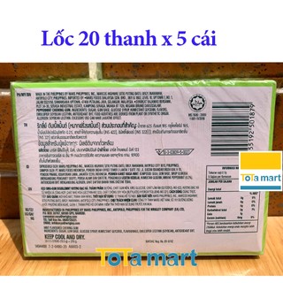 (hsd 03/2024) Lốc 20 thanh Doublemint bạc hà ( 5 cái/ thanh)