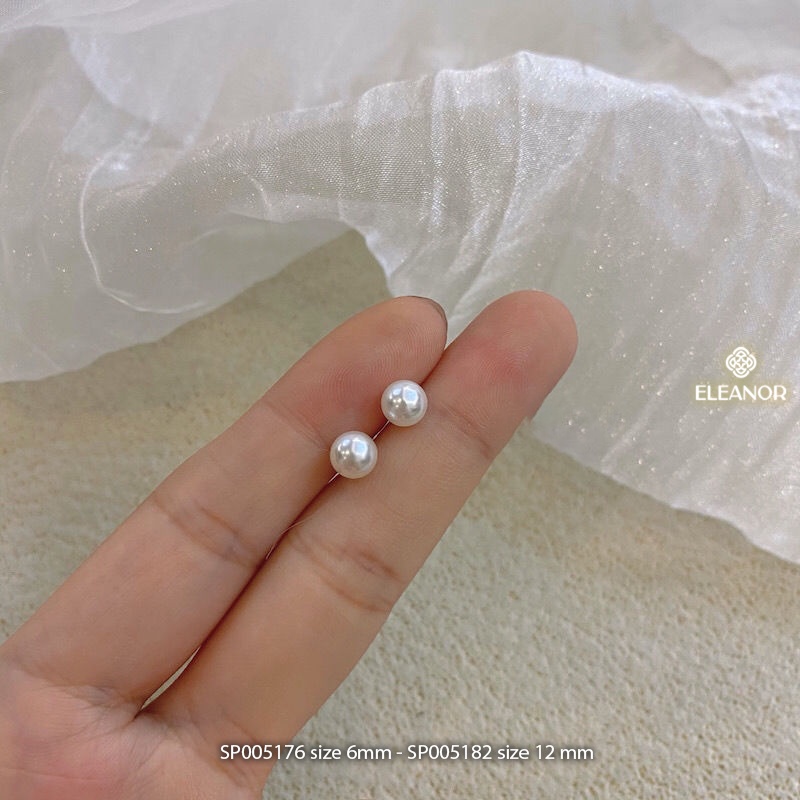 Bông tai nữ chuôi bạc 925 Eleanor Accessories ngọc trai nhân tạo phụ kiện trang sức 5176