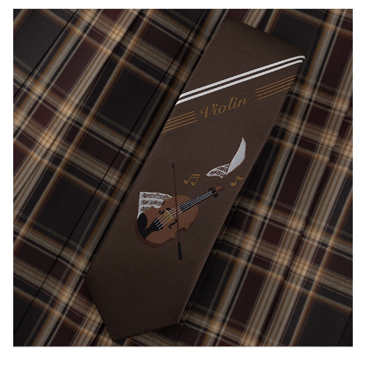 [Có sẵn]Cà vạt, nơ JK DK họa tiết series phép thuật brand Heart Quake