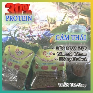 Thức ăn cá cám thái cho cá beta, 7 màu, guppy, vàng