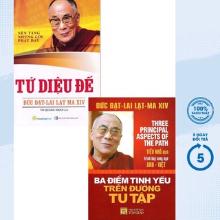 Sách - Combo Tứ Diệu Đế + Ba Điểm Tinh Yếu Trên Đường Tu Tập (Bộ 2 Cuốn)