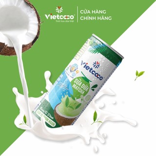 Sữa dừa matcha Vietcoco 240ml