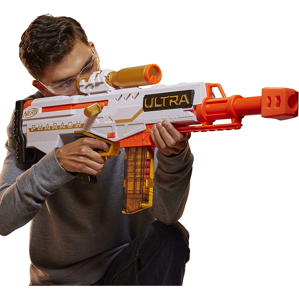Đồ chơi Ultra Pharaoh Blaster, 10-Dart Clip, Includes 10 Ultra Darts