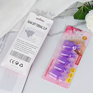 Kẹp ủ phá gel móng chân set 5 cái Nghi Thảo Nails