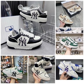 Giày MLB Chunky Liner White Black New York Yankees, Giày Thể Thao MLB CHUNKY Nam Nữ Đế Tăng Chiều Cao 5cm -GD7 Tình Shop
