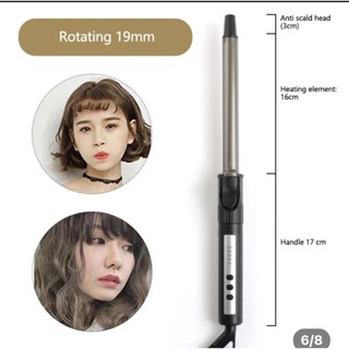 Máy uốn tóc làm xoăn xoay 360 làm tóc chuyên nghiệp bảo hành 12 tháng