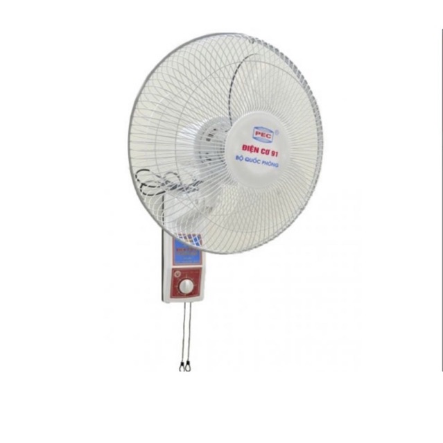 Quạt Treo Tường Điện Cơ 91 Bộ Quốc Phòng Không Điều Khiển Màu Trắng Siêu Bền.