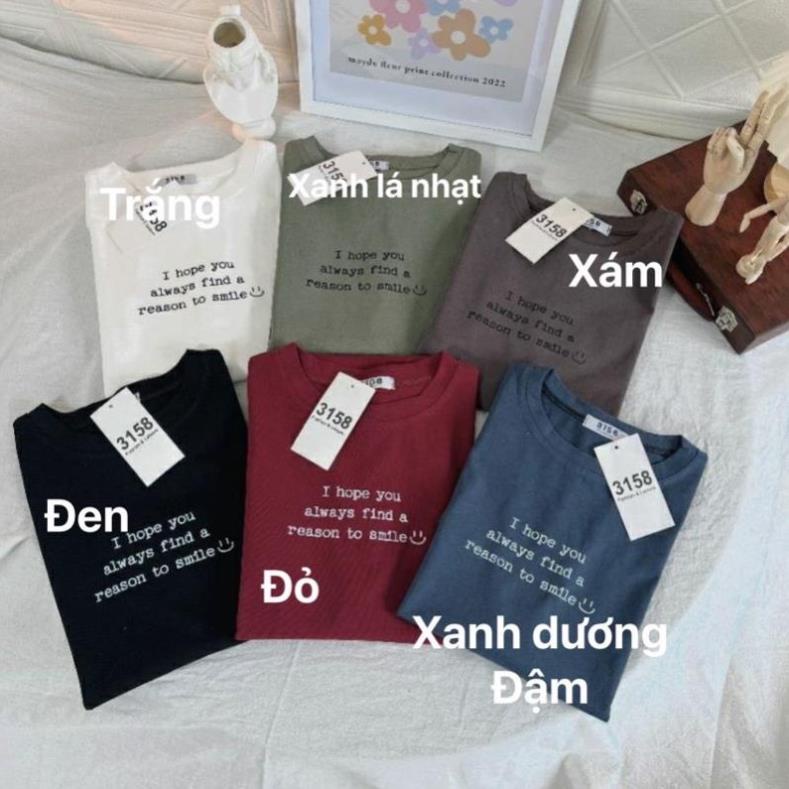 [Rẻ Vô Địch] Áo Thun Cotton Khô 3158 Form Rộng Nam Nữ Unisex in dòng chữ Ihoveyou