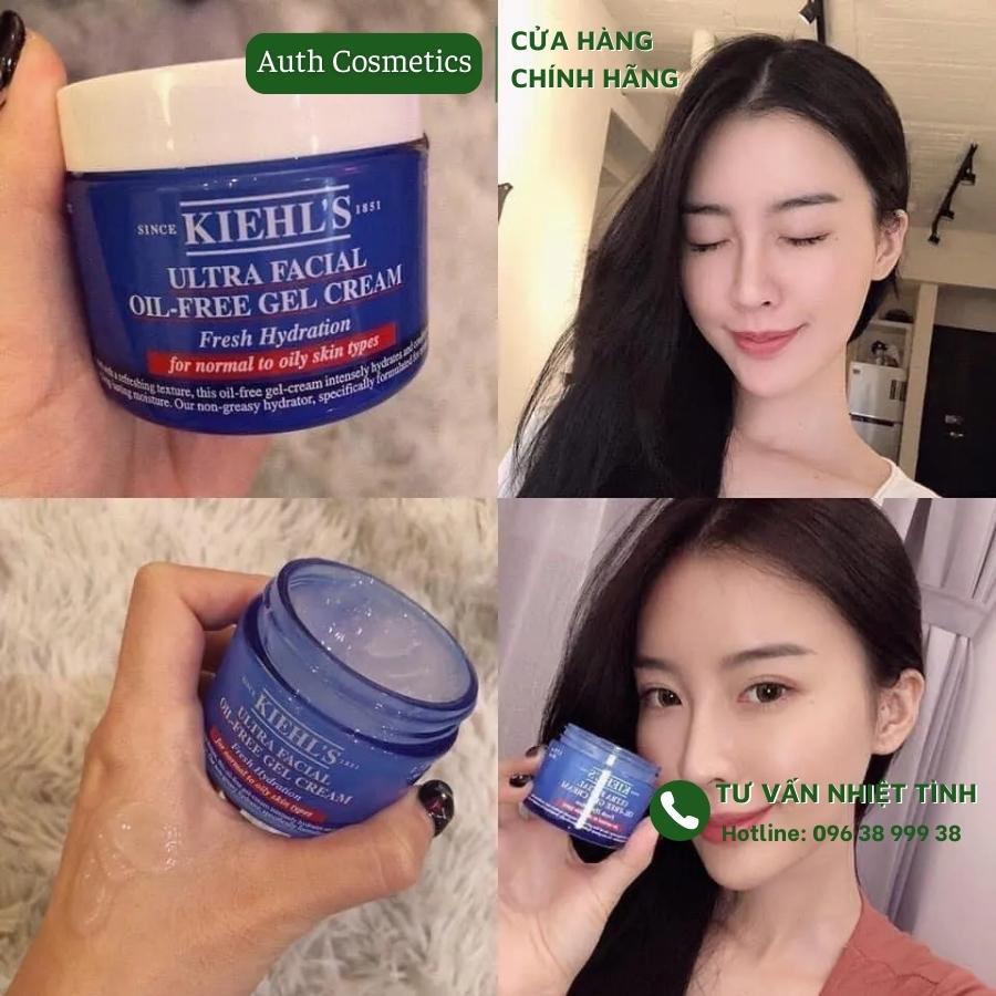 Kem dưỡng ẩm da dầu và thường KIEHL'S Ultra Facial Oil-Free Gel Cream 7ml
