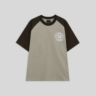 Áo thun Raglan - Peanut / Brown