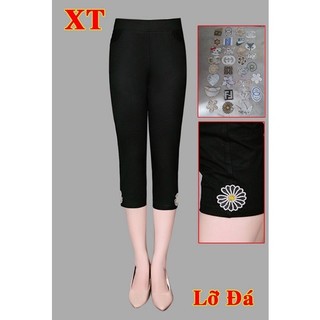 Quần Lửng Thun Cotton Nữ Qua Gối Mặc Nhà Hàng VNXK ĐỦ Size Đủ Mẫu 40-77Kí