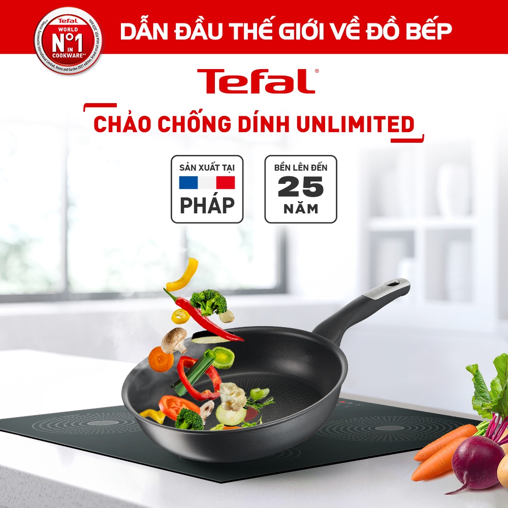 Nồi cán dài/ quánh Tefal Unlimited 16cm