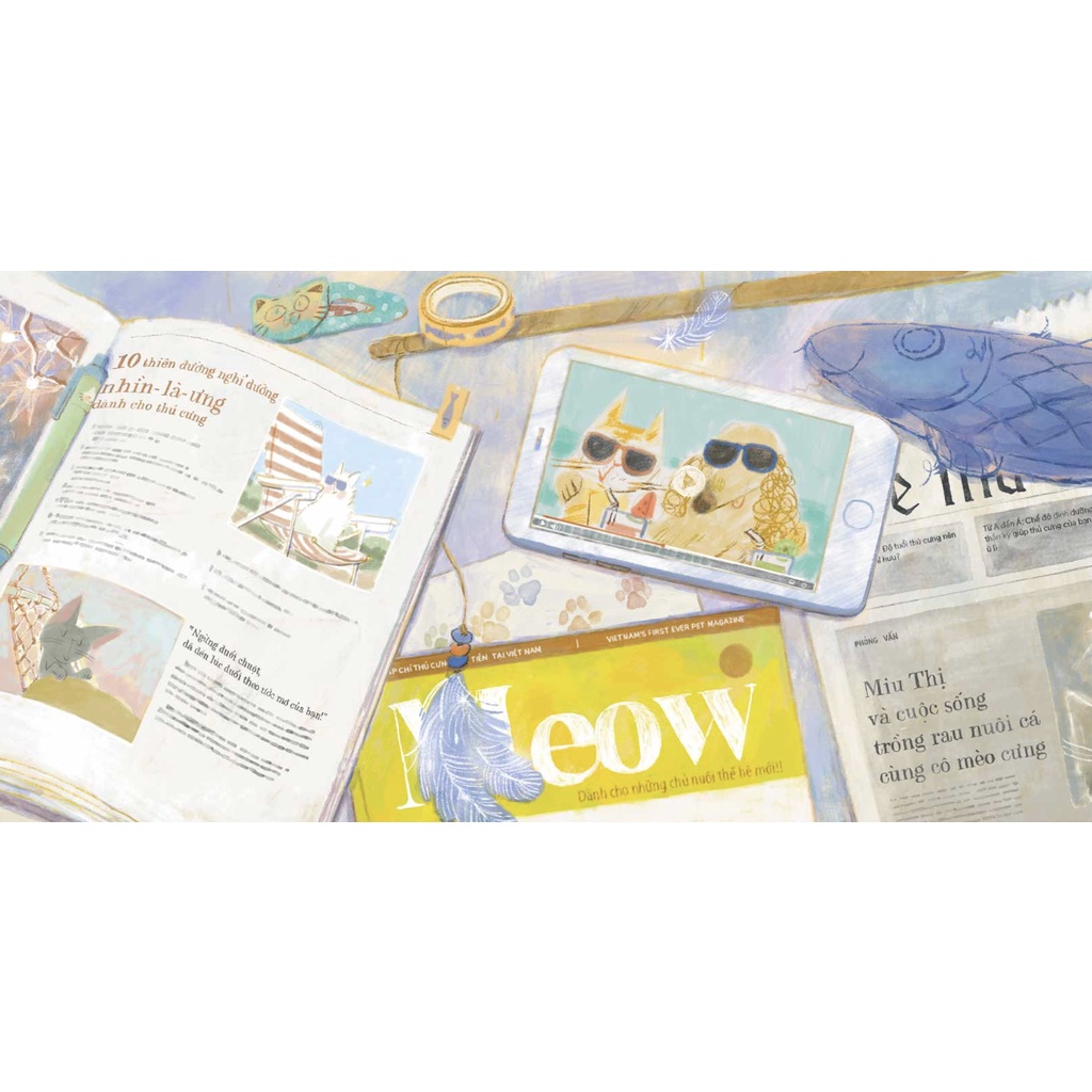 Sách - Kế hoạch nghỉ hưu của Mèo Miu - Crabit Kidbooks - dành cho trẻ từ 3 tuổi - hài hước bất ngờ