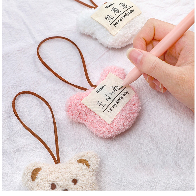 Gấu bông JUSTSTAR dễ thương dùng để trang trí túi xách / móc khóa