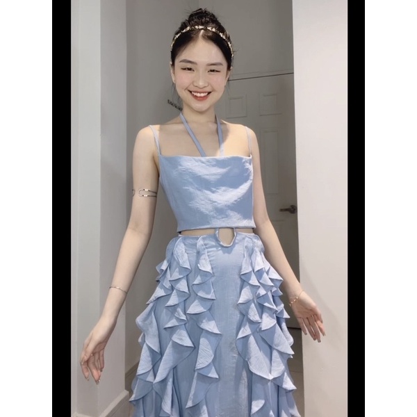 Đầm maxi bèo váy 2 kiểu ARUM DRESS