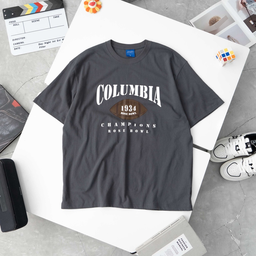 ÁO PHÔNG COL.UM.BIA LOGO CHAMPION ROSE BOWL PHONG CÁCH BASIC