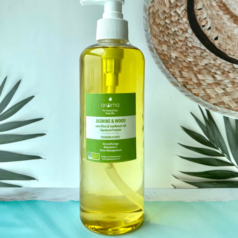 Dầu Massage Aroma Thiên Nhiên Tràm Trà Tea Tree Oil 500ml