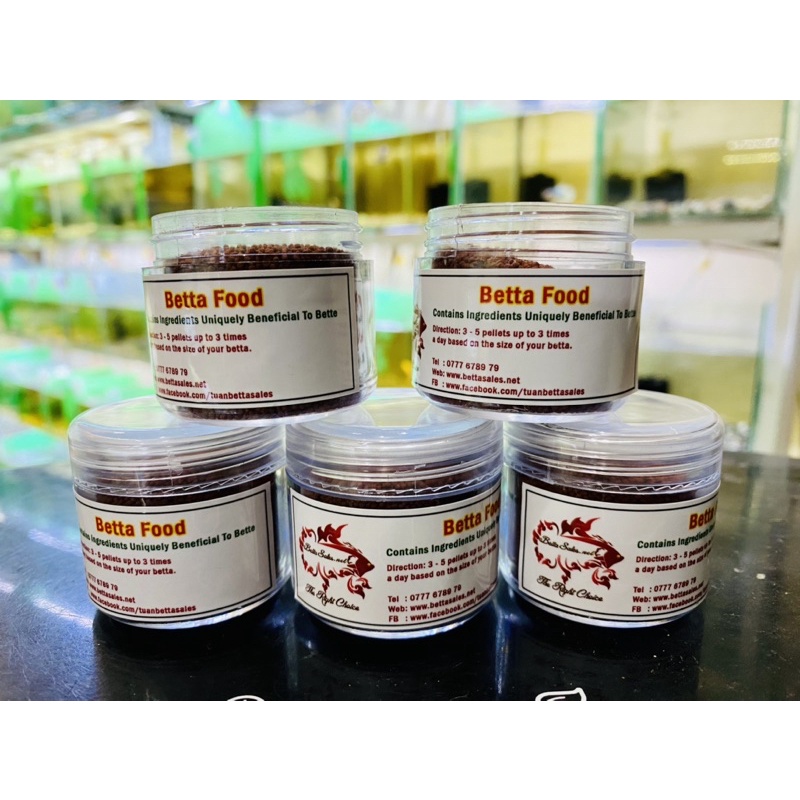 Thức Ăn Công Thức Chuyên Cho Cá Betta , Cá Xiêm , Cá Đá - Betta Food