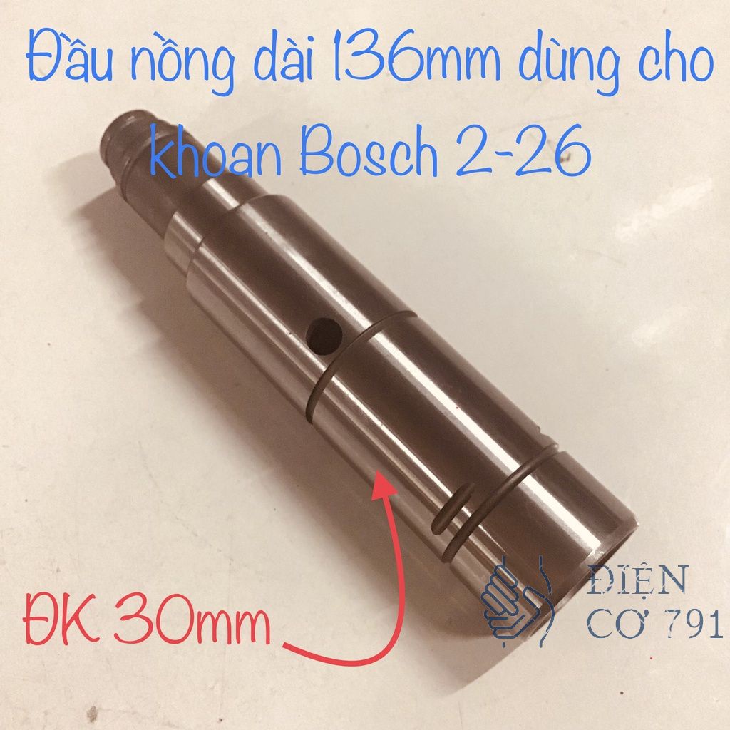 Nòng dài khoan bê tông 3 chức năng B.o.s.c.h GBH 2-26 hàng tốt