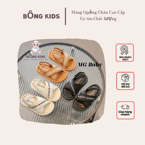 Dép Sandal Cho Bé Trai Bé Gái, Dép Xắng Đan, Dép Quai Hậu, Dép Quai Chéo Đẹp MG Baby Hàng Quảng Châu Cao Cấp