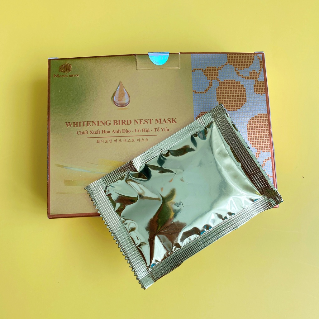 Mặt nạ Ủ TRẮNG DỊCH YẾN Magic Skin ( 1 gói)