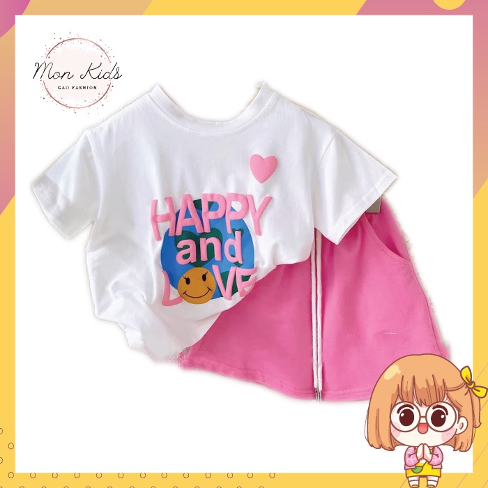 Bộ Quần Áo Cotton Dập Nổi Đáng Yêu Cho Bé Gái | Từ 9 tháng đến 6 tuổi | Năng Động - Cá Tính | HOT NEW 2023