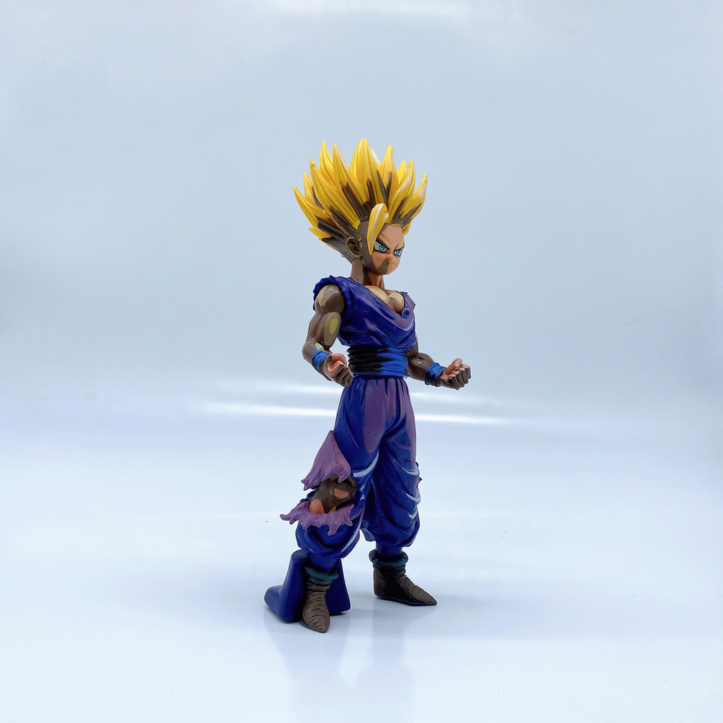 Mô hình Dragon Ball Son Gohan Super Saiyan bản 2D cao cấp có 2 màu cao 22cm, Mô hình 7 Viên Ngọc Rồng