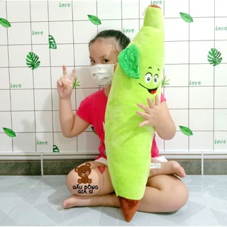 CHUỐI BÔNG LỚN GỐI ÔM TRÁI CHUỐI (75cm) MẪU MỚI [100% ẢNH THẬT]