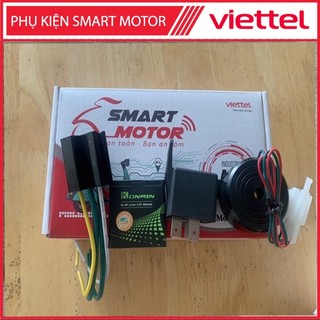 [CHÍNH HÃNG] Bộ Phụ kiện dành cho thiết bị Smart Motor Viettel, còi, Rơ le, Pin, lỗi tắt máy xe, báo động