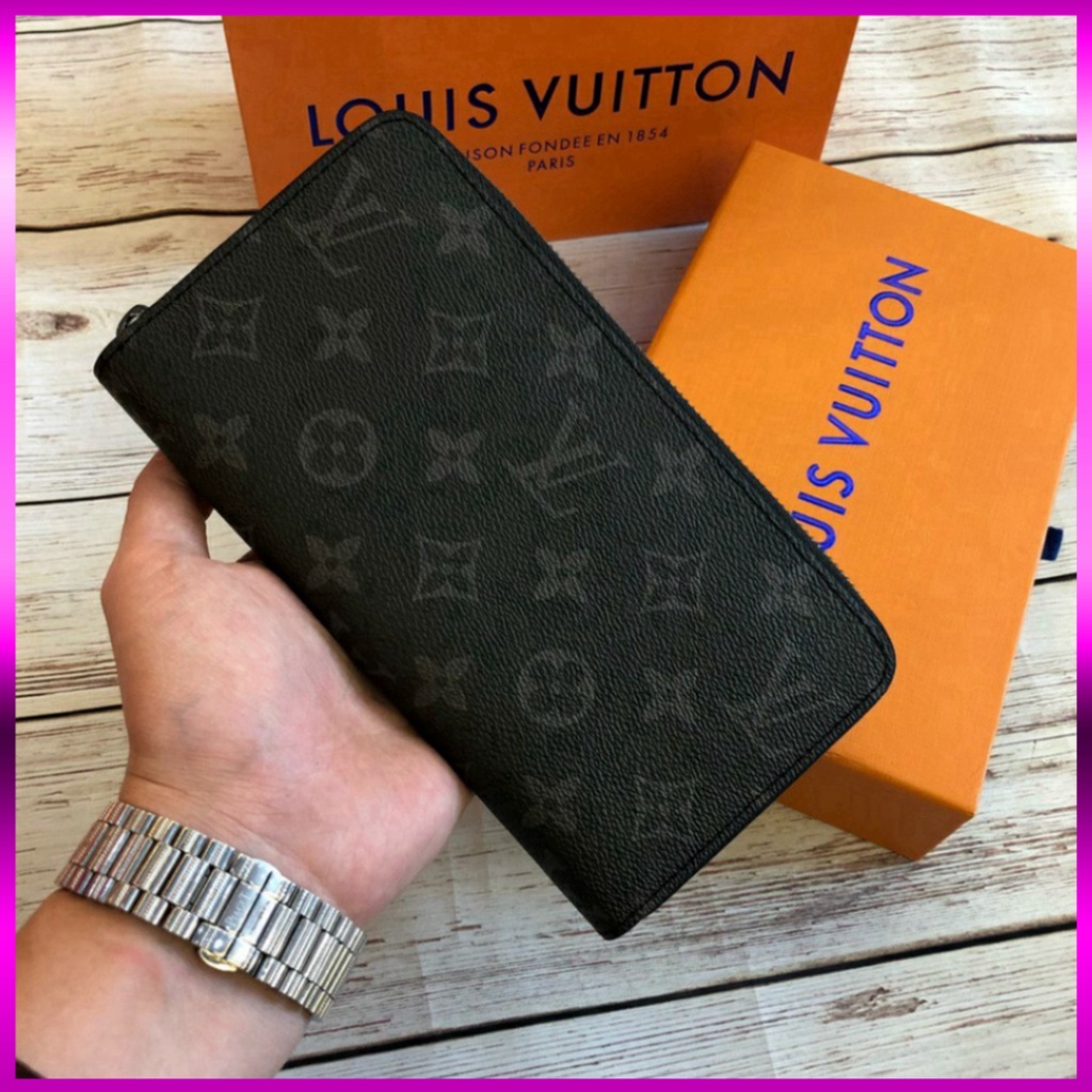 Ví cầm tay nam cao cấp giá rẻ - Ví dài khóa kéo nhiều ngăn tiện dụng V10