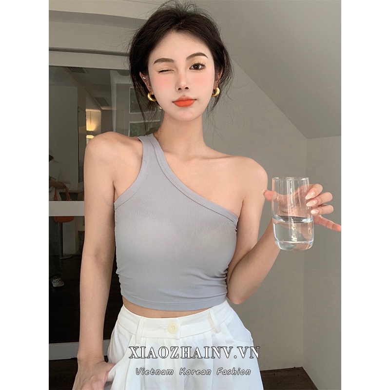 Xiaozhainv Áo Croptop