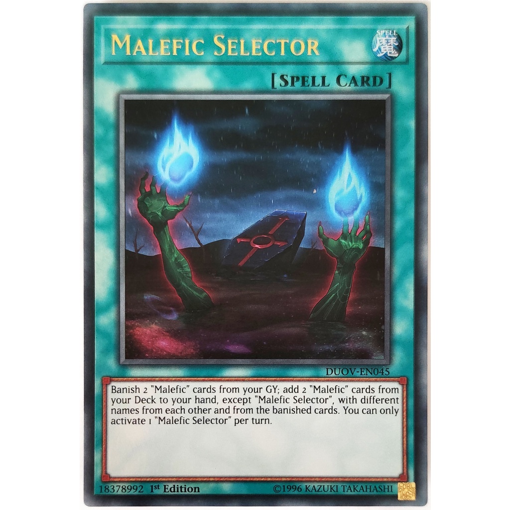 [Thẻ Yugioh] Malefic Selector |EN| Ultra Rare