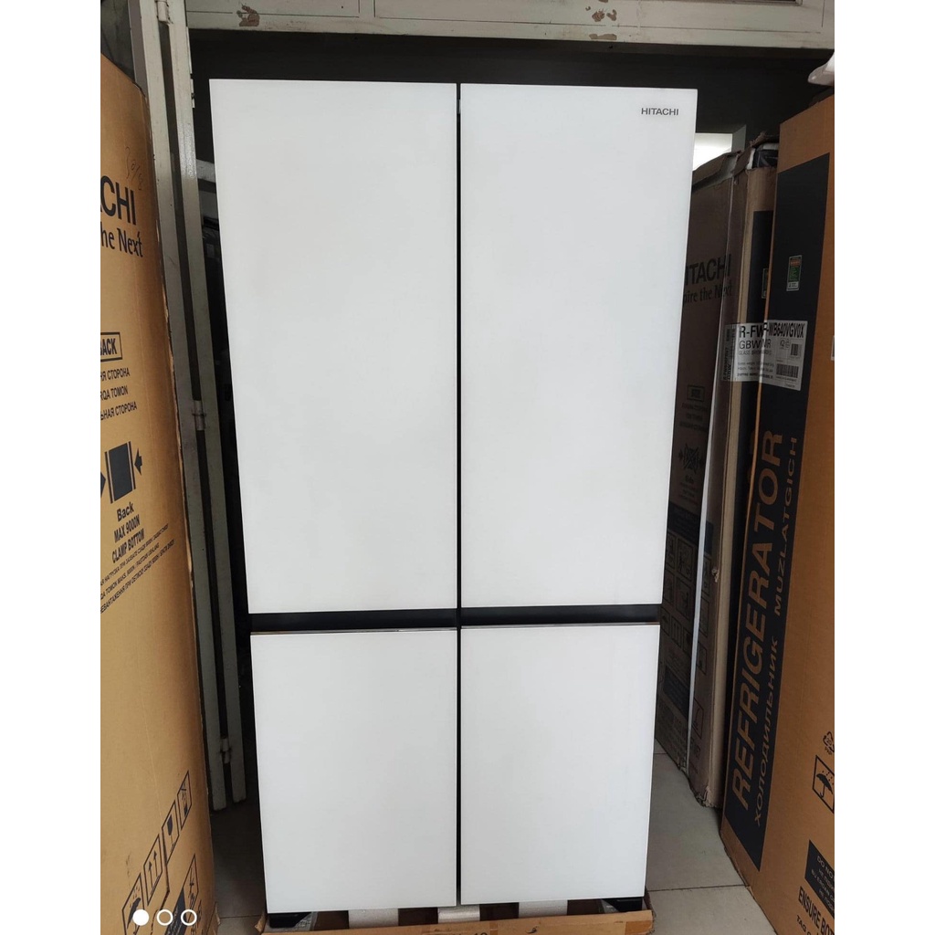 Tủ lạnh Hitachi Inverter 569 lít R-WB640VGV0X  2020 Thái Lan