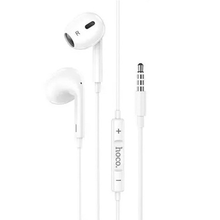 Tai nghe có dây Hoco DM21 jack 3.5mm tích hợp Micro đàm thoại dài 1.2M