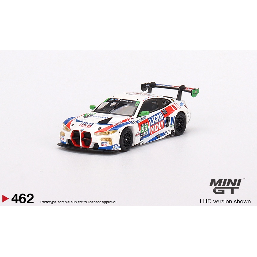 Mô hình ô tô BMW M4 GT3 #96 2022 IMSA Daytona 24 Hrs 1/64 MiniGT MGT00462