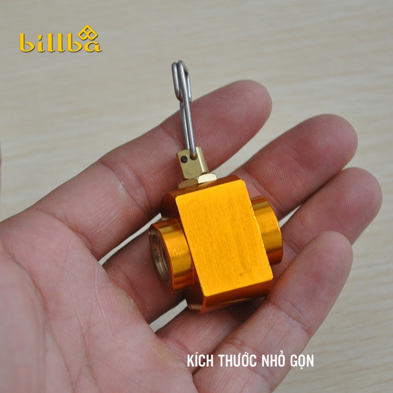 Đầu van bơm sang chiết nạp ga cho bình gas du lịch dã ngoại lùn   - Billba camping