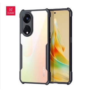 Ốp lưng kính Xundd cho Oppo Reno 8T viền dẻo chống sốc bảo vệ cụm camera