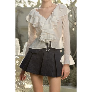 DARLING.ISM - Chân váy jean ngắn Cara skirt vải denim