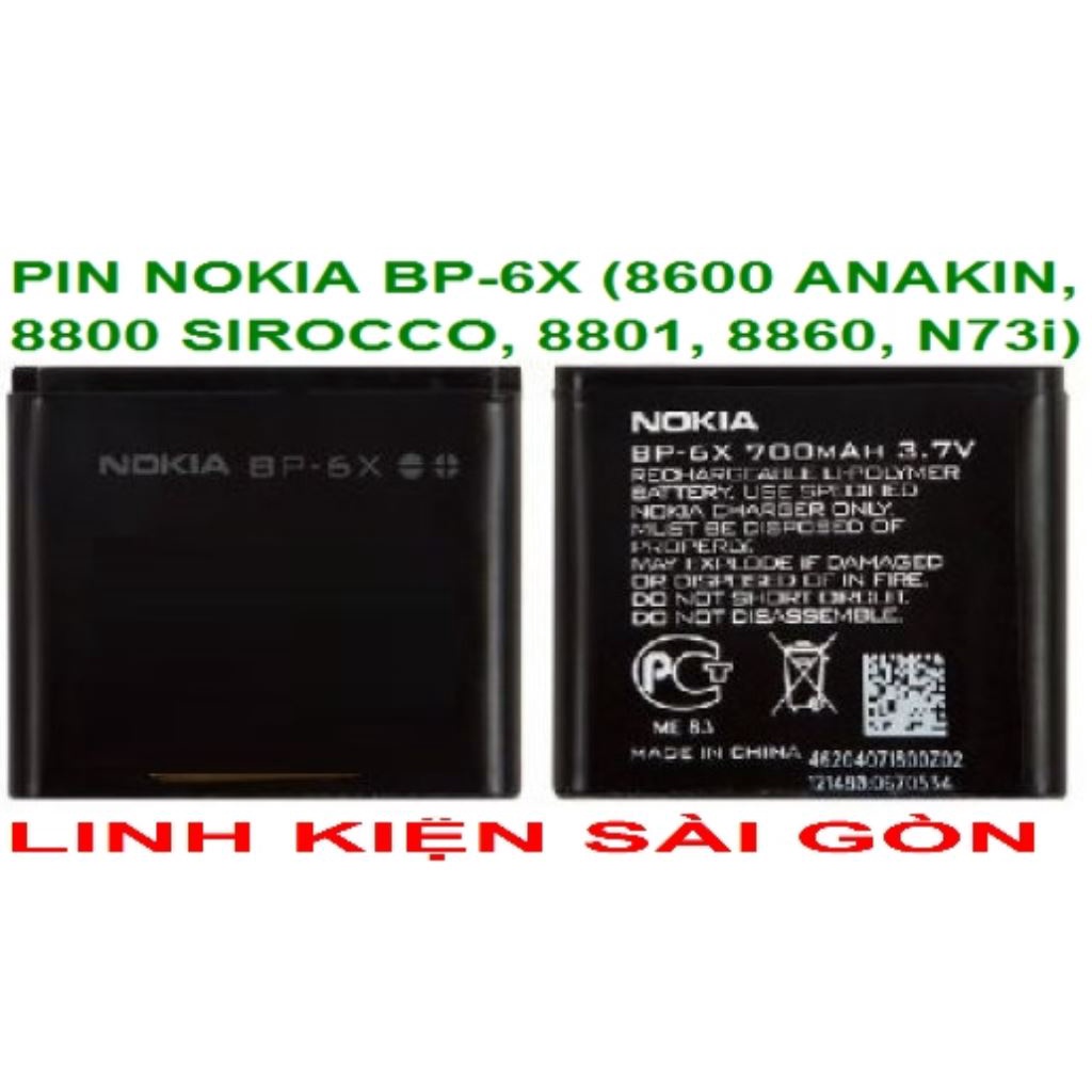 PIN NOKIA 8801