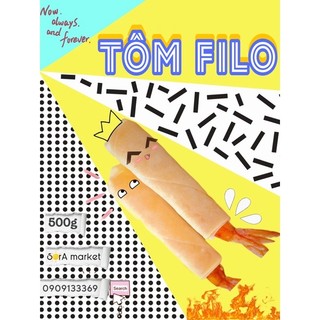 TÔM FILO ( Chả giò nhân tôm,Ram Tôm Giòn)