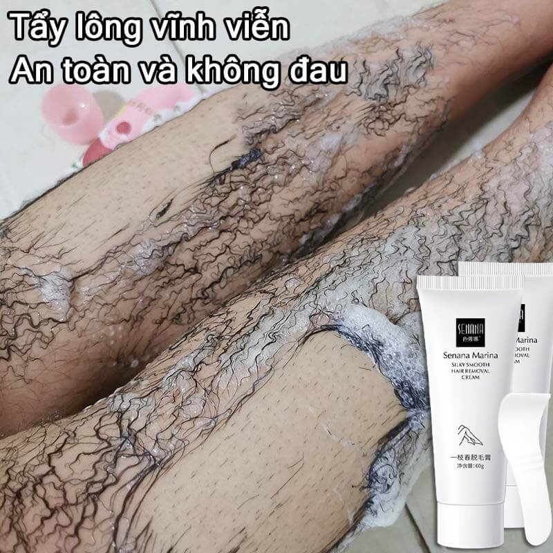 triệt lông không đau cho vùng kín, bikini, chân, tay,nách 60ml Dành cho nam và nữ