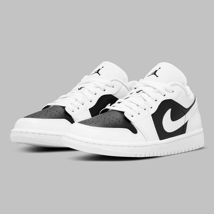 Giày Thể thao Jordan Low Trắng Đen Cổ Thấp Bản Quản Châu Cao Cấp - Giày Sneakers AIR JORDAN 1 Low Black and White