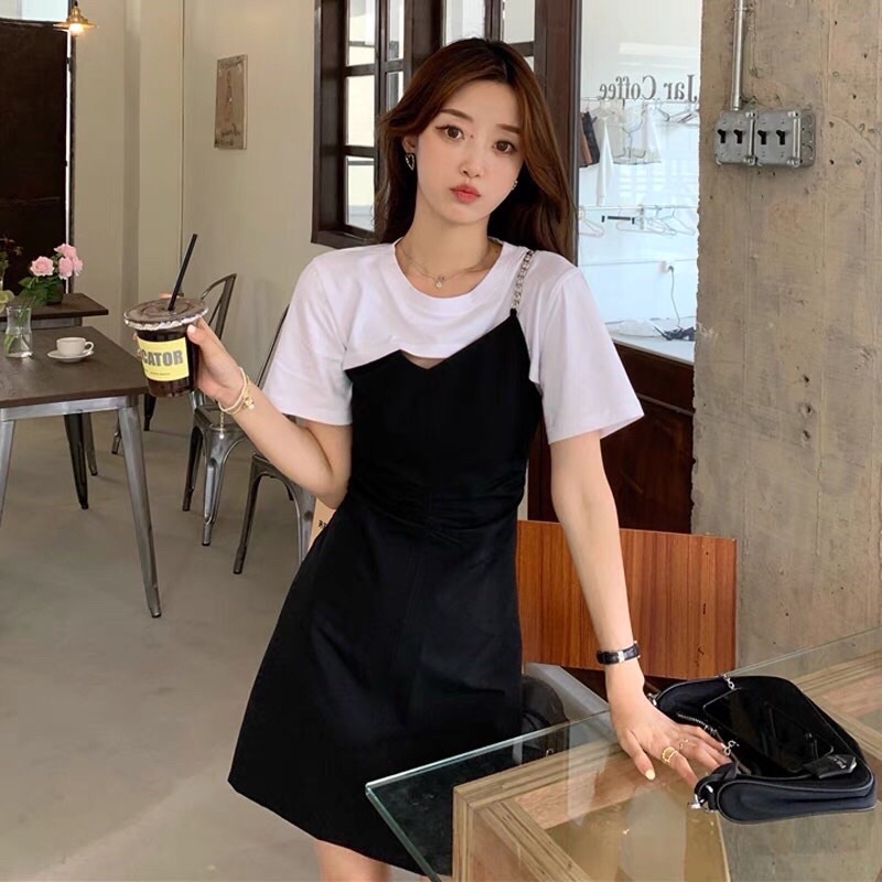 Váy đen váy nữ thiết kế cảm giác sang trọng