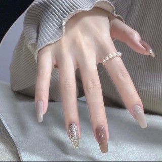 Nailbox móng up thiết kế móng tay giả tặng keo và dũa móng